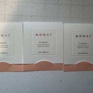 3x Monat Be Gentle Nourishing Moisturizer 2ml sample each